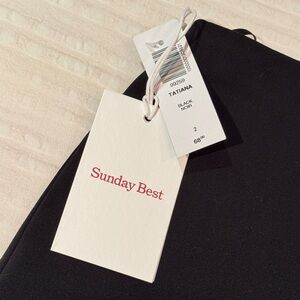 ARITZIA Sunday Best Black Mini Skirt NWT